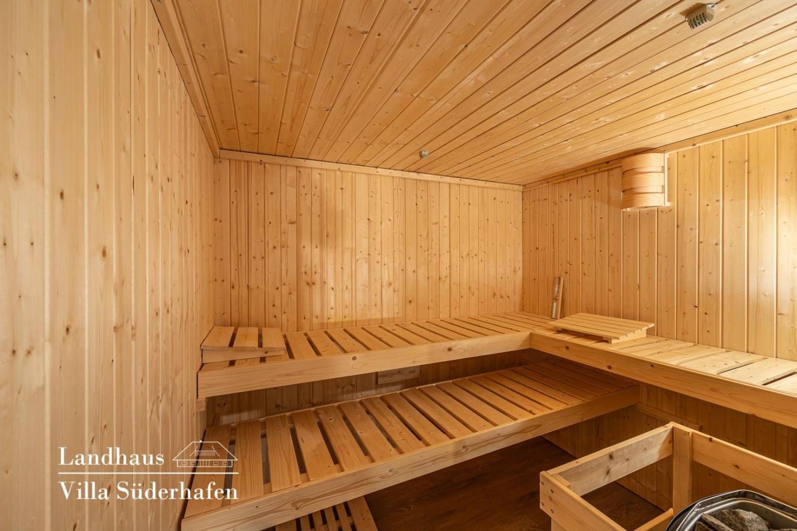 Landhaus Villa Suederhafen - Kleiner Luxus Нордщранд Екстериор снимка